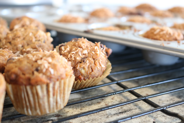 Kid Friendly Gluten Free Mini Chocolate Chip Muffins