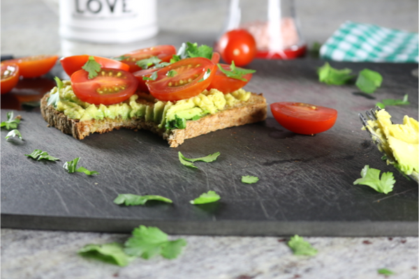 Dad's Old Fashioned Toasted Tomato Sandwich Made Healthier