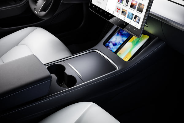 Tesla Model 3 updated center console