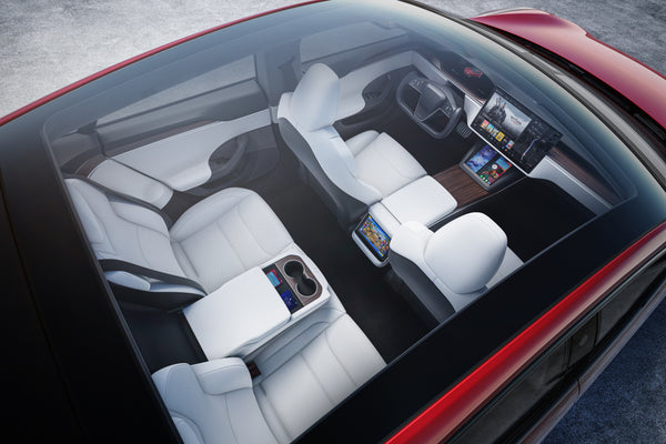 Tesla Model S palladium Interior refresh