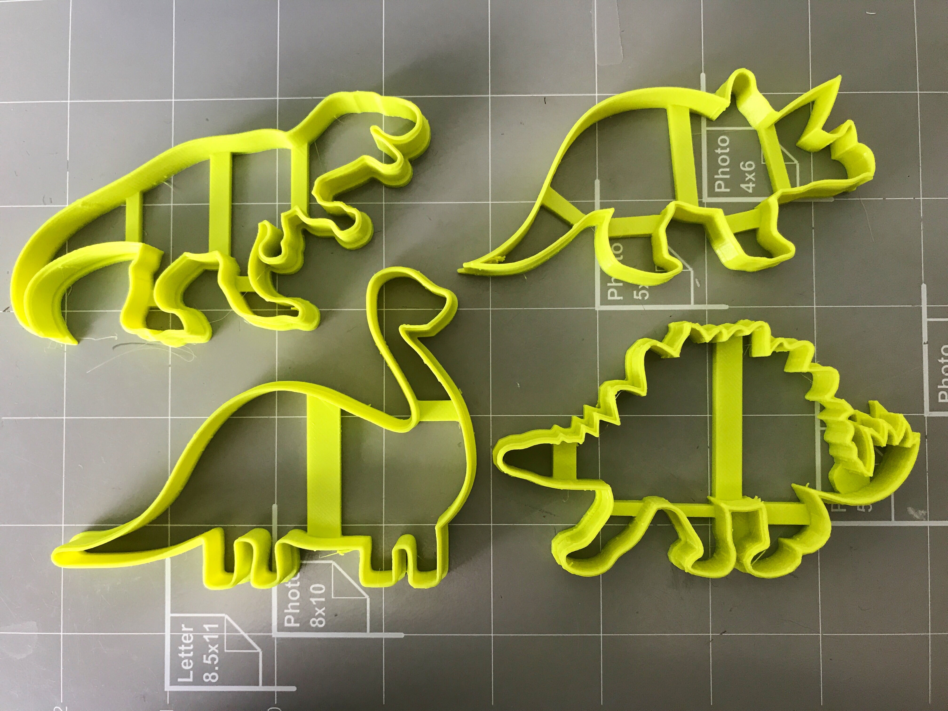 Dinosaur Cookie Cutters (Set of 4) Arbi Design CookieCutz