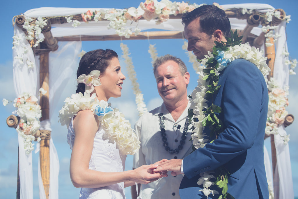 Bride and Groom Say Vows