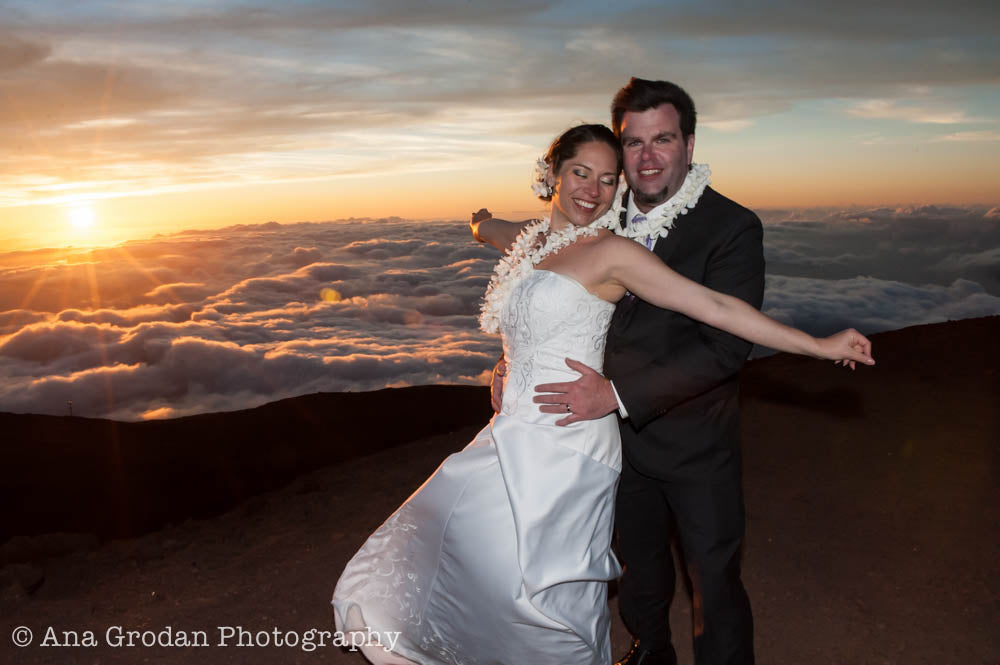 A Mt. Haleakala Wedding