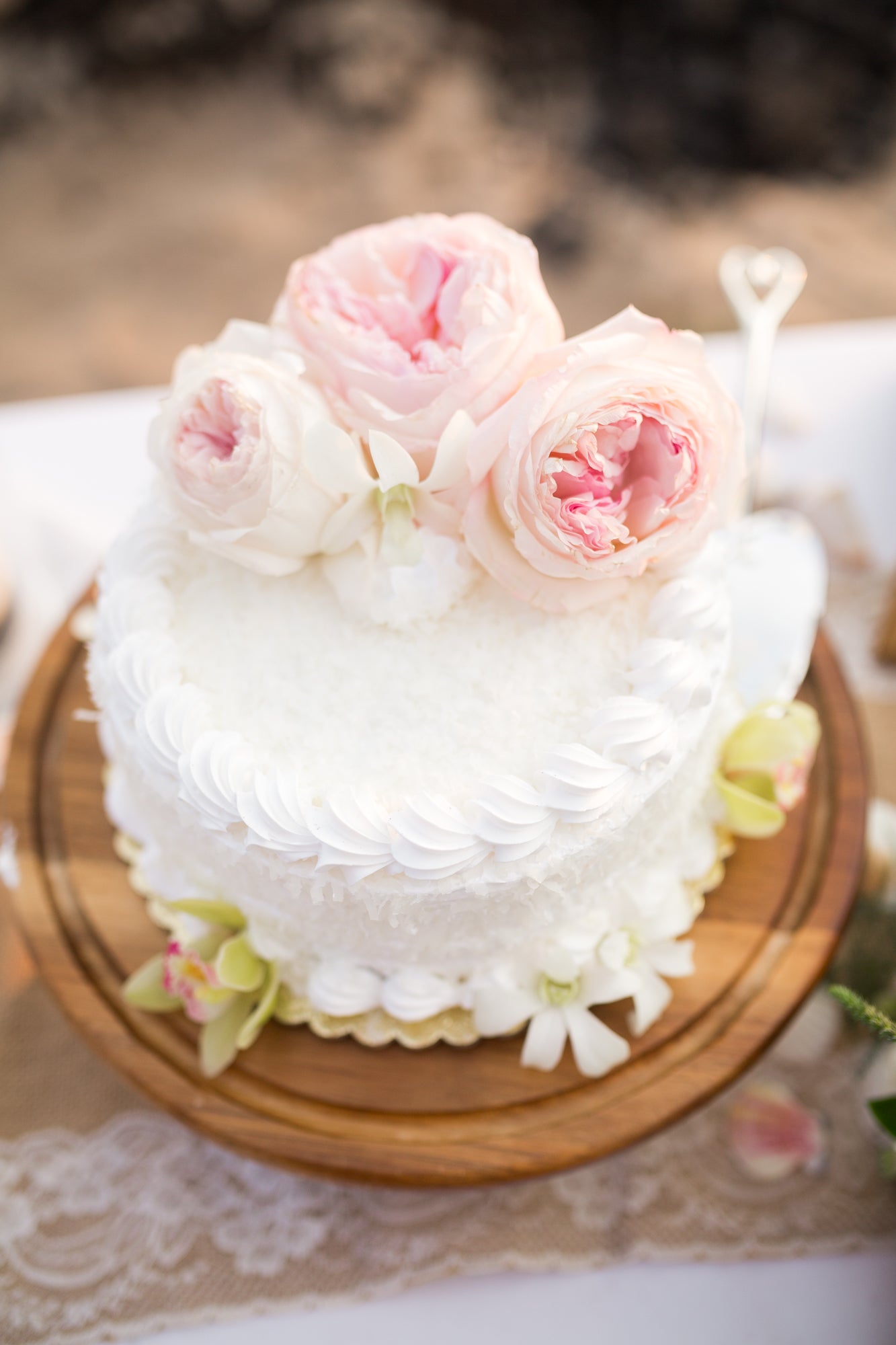 Hawaii Wedding Cake
