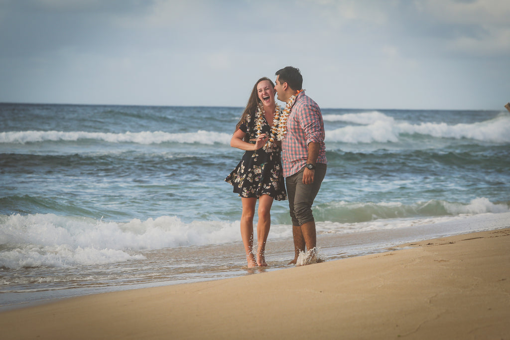 Papa'iloa Beach aka Police Beach Paparazzi Proposal, Oahu, Hawaii