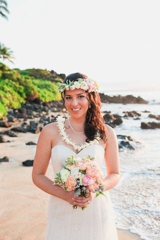 Traditional Hawaiian Haku Head Lei or Crown of Flowers – Married with ...