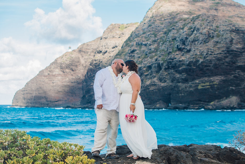 Makapu U Beach Park Oahu Destination Wedding Location Married