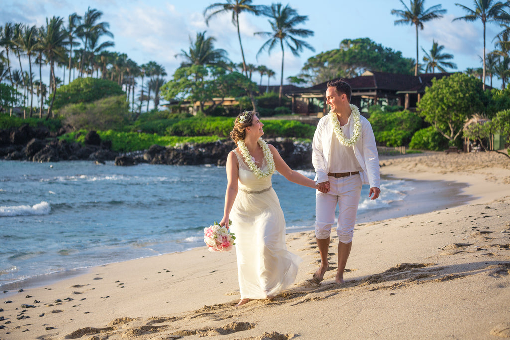 Kukio Beach Wedding Location North Kona Big Island Married With