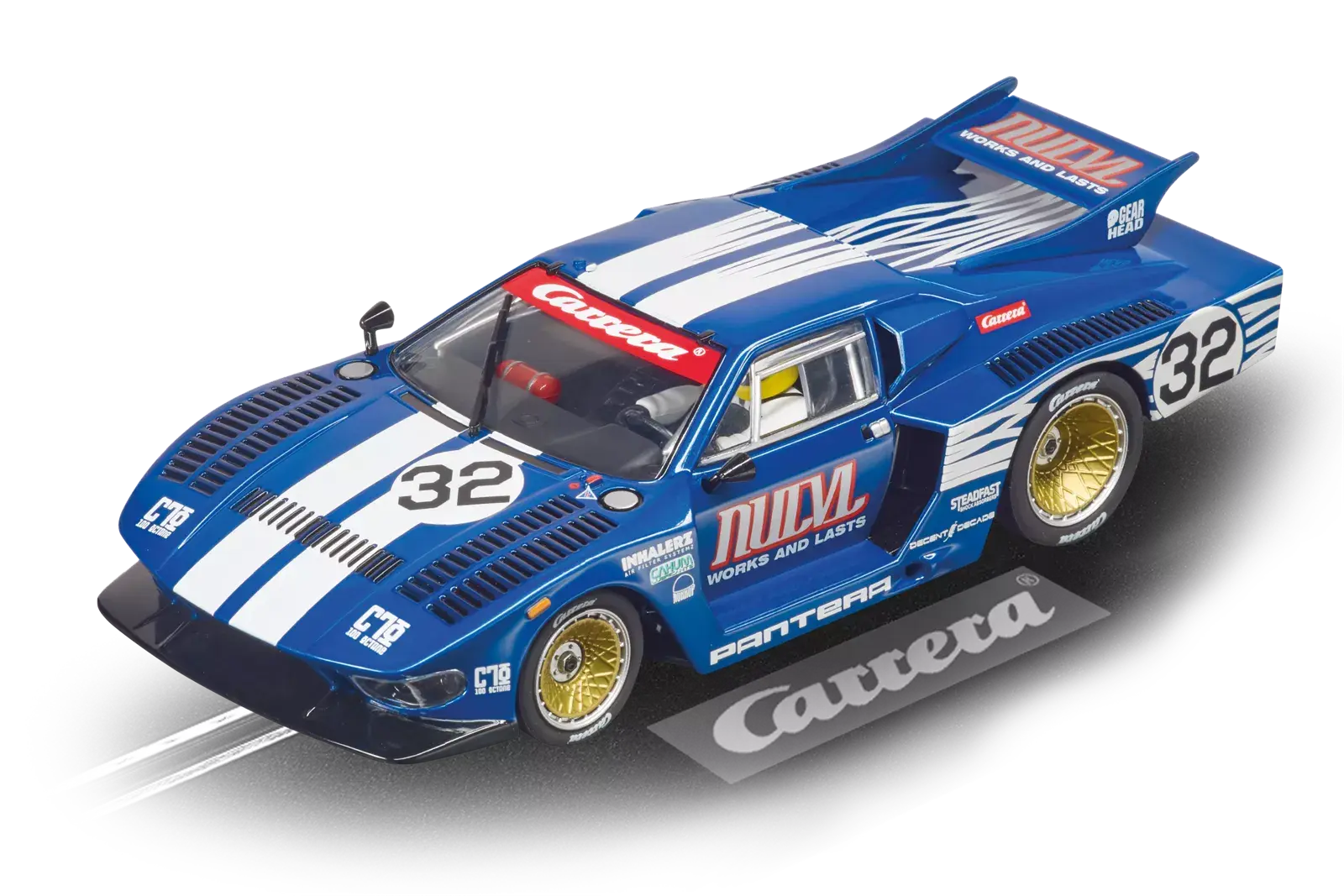 Carrera EVOLUTION De Tomaso Pantera "No.32" Slot Car (1:32 Scale)
