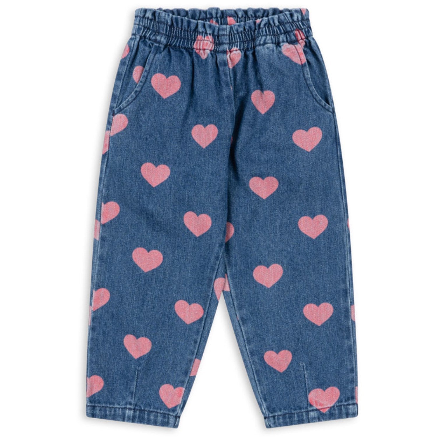 Konges Sløjd Bon Coeur Pink Magot Frill Pants Gots - Luksusbaby KR