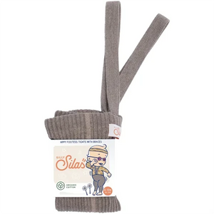 Silly Silas Hippy Footless Tights Cocoa Blend - Luksusbaby KR