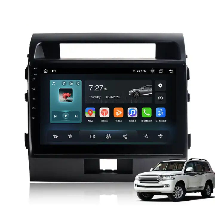 10.1” Android Car Radio Stereo Head Unit Screen CarPlay Android Auto for Toyota Land Cruiser (2008-2012)