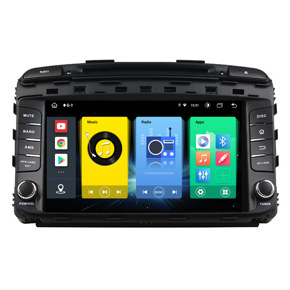 9” Android Radio Screen Car Stereo Head Unit CarPlay Android Auto for Kia Sorento (2015-2016)