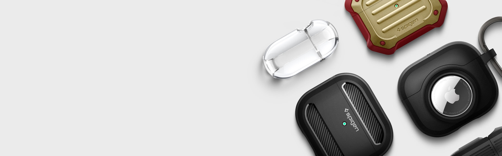 Funda Spigen Rugged Armor para AirPods 1/2 – Banana Center Colombia