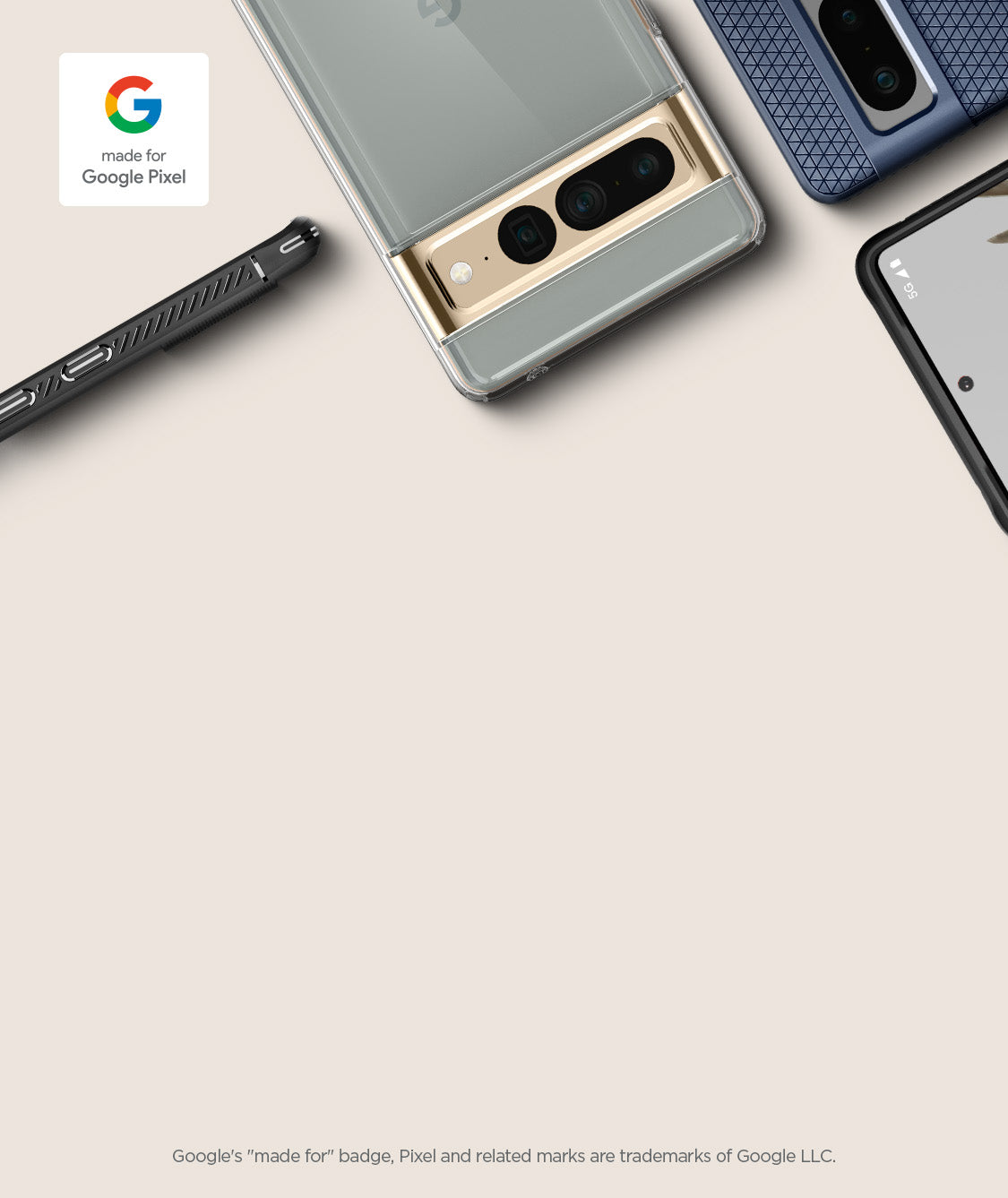 Google Pixel 7 Series Case Collection. Made For Google.