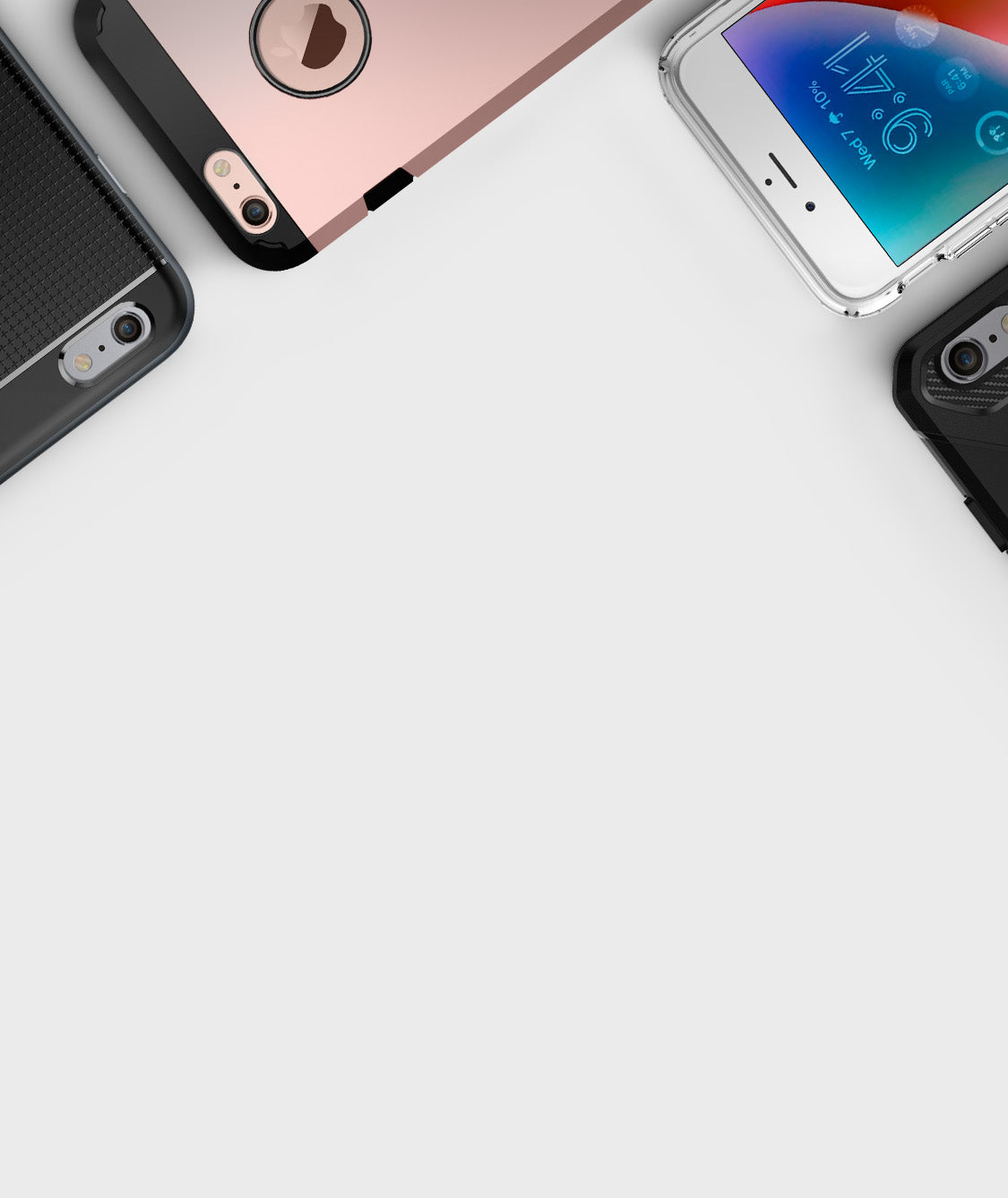 Funda Spigen Iphone 6s 6 Plus Ultra Hybrid Negra T. Oficial