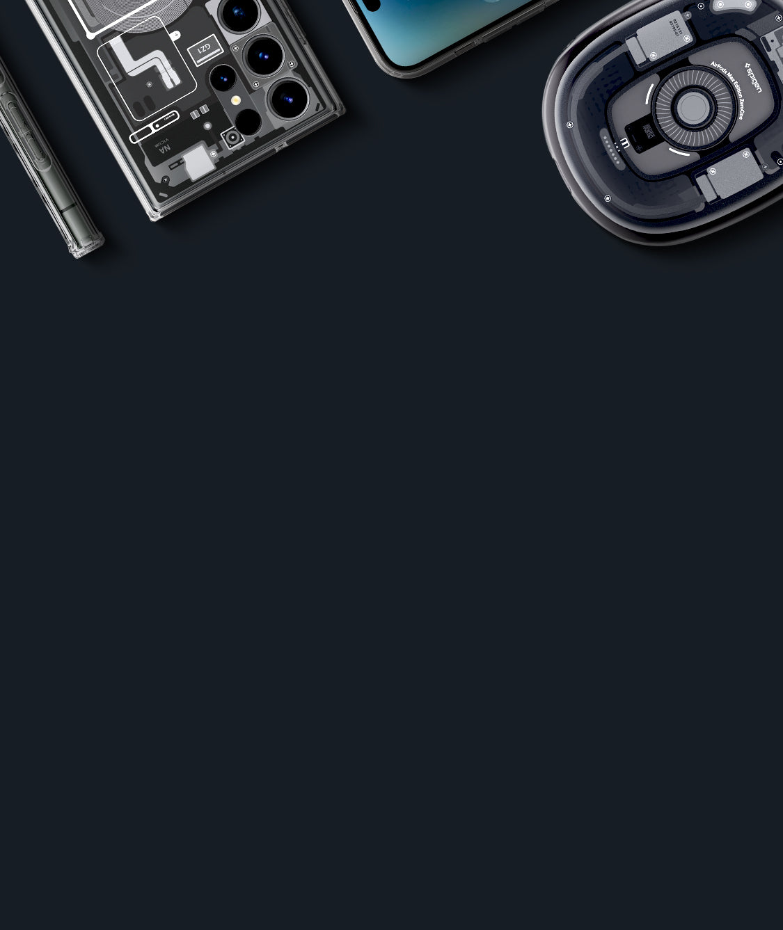 Spigen Zero One Technology Appearance Earphone Case Suitable For Airpods 3  Suitable For Airpods Pro 2 Generation 1/2 and Pro
