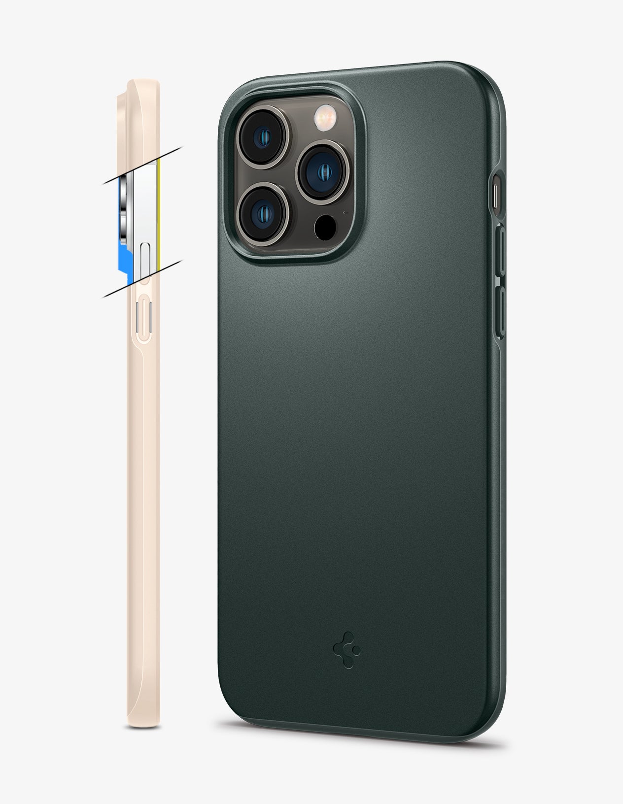 Spigen Thin Fit Case Compatible with iPhone 14 Pro Max - Black