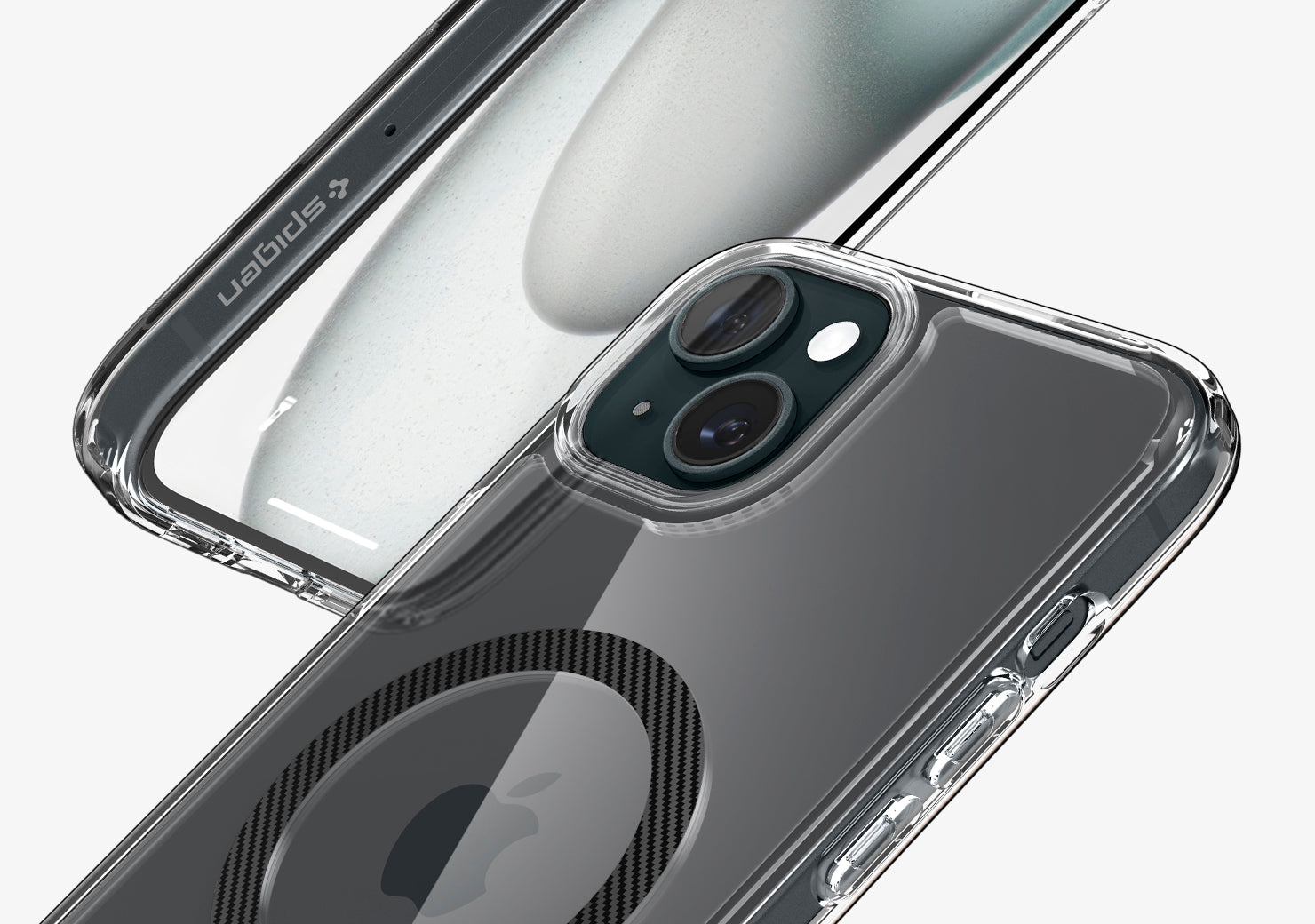 Spigen Funda Magnética Ultra Hybrid MagFit Compatible con iPhone