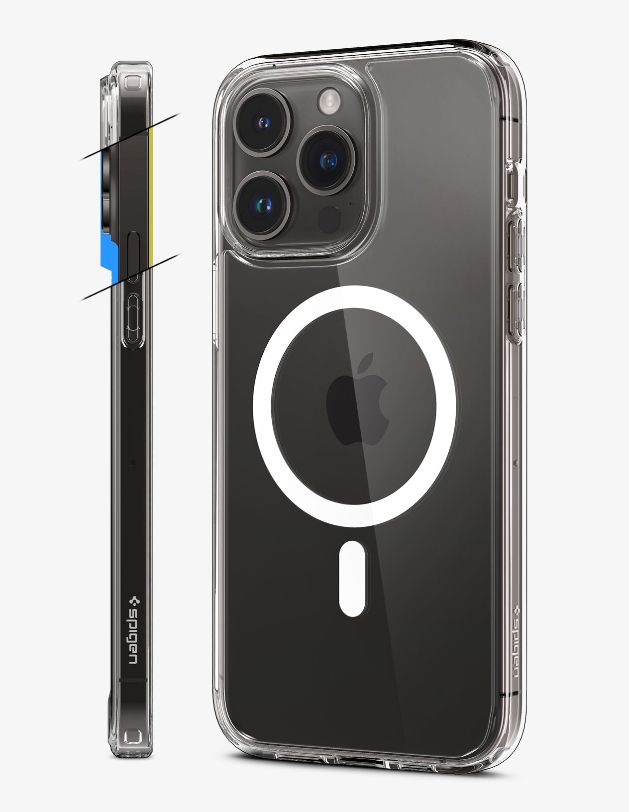 Funda híbrida Tech MagSafe Ring iPhone 14 Pro Max negro - Comprar online