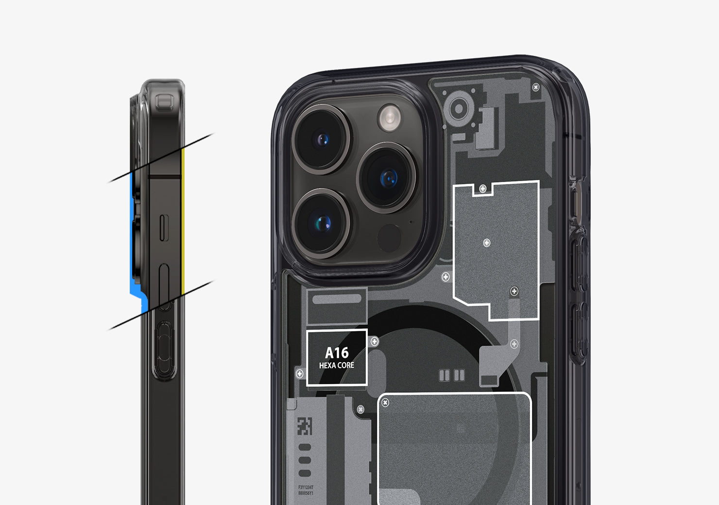 Spigen iPhone 14 Pro Case Ultra Hybrid Mag Zero One