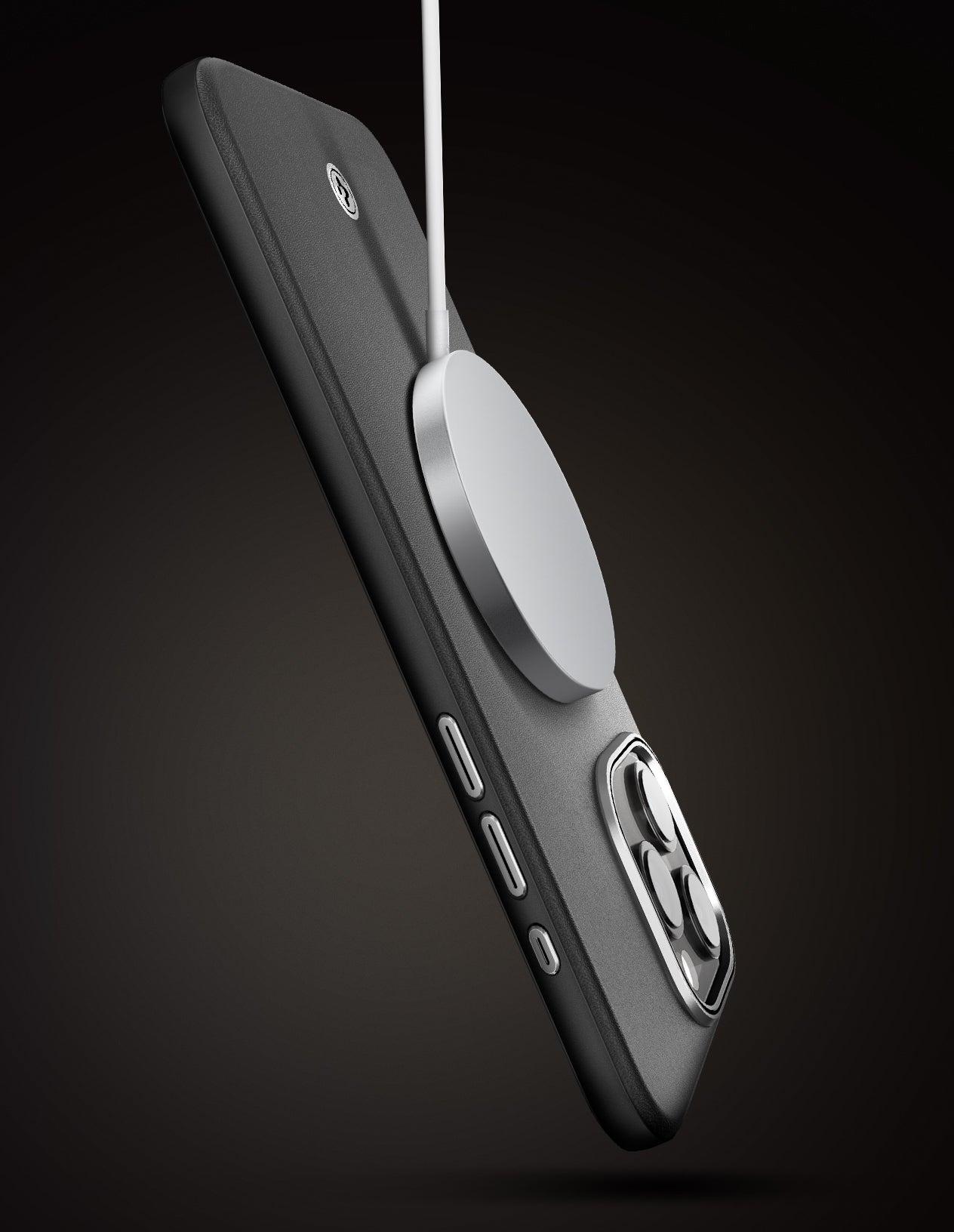 For Apple iPhone 15 Pro Max Case  Spigen [Enzo] Luxury Leather
