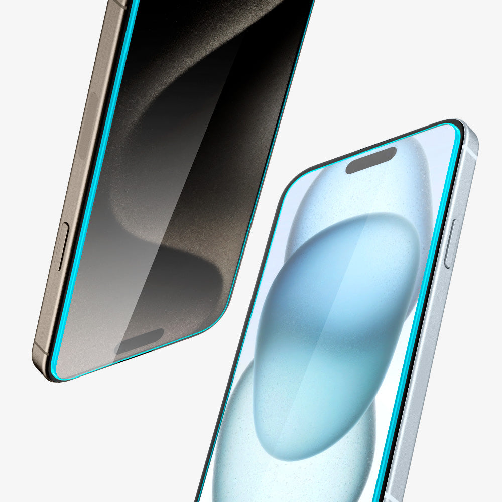 Glas.Tr Ez Fit Verre Trempé Pour Iphone 15 Pro Max, 2 Pièces, Anti