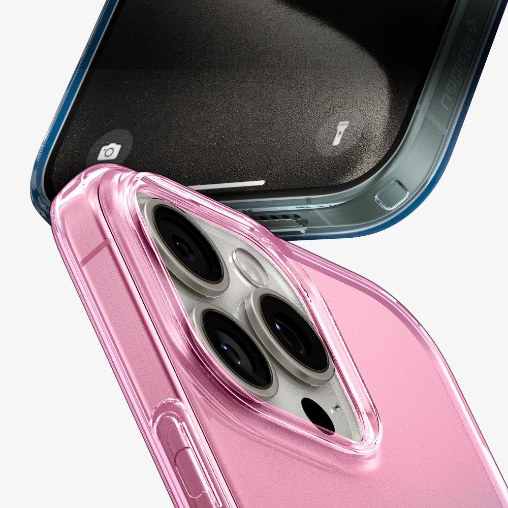 Funda Spigen Liquid Crystal iPhone 15 Gradación Rosa Case - Shop