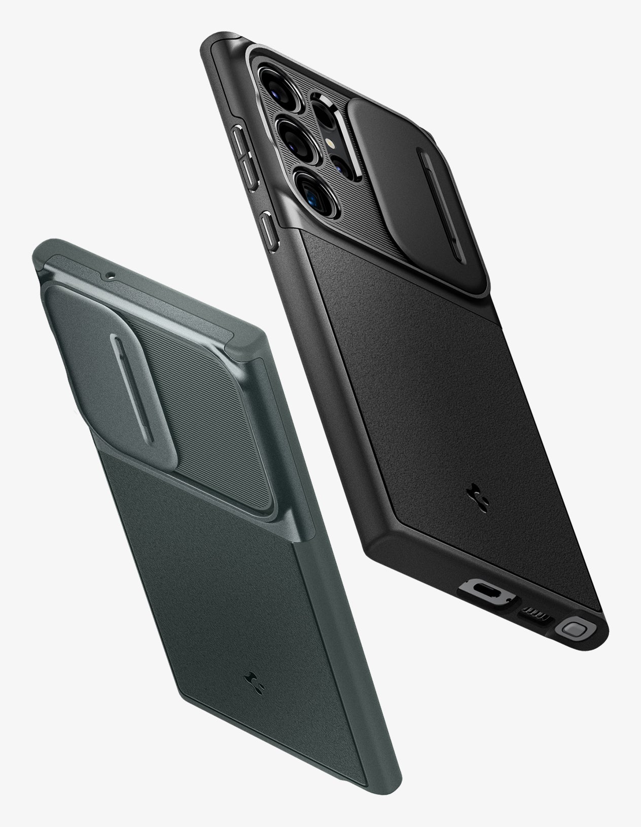  Spigen Optik Armor Designed for Galaxy S23 Ultra Case (2023) -  Black : Cell Phones & Accessories