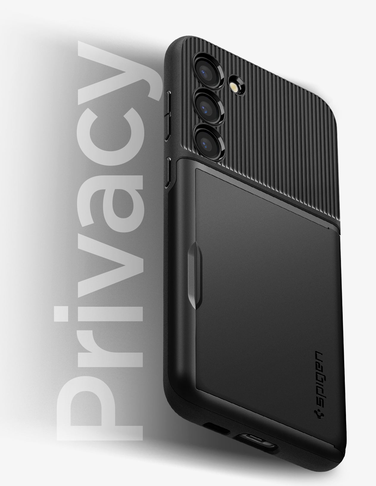 Spigen Slim Armor CS - Funda diseñada para Galaxy S23 Ultra (2023), color  negro