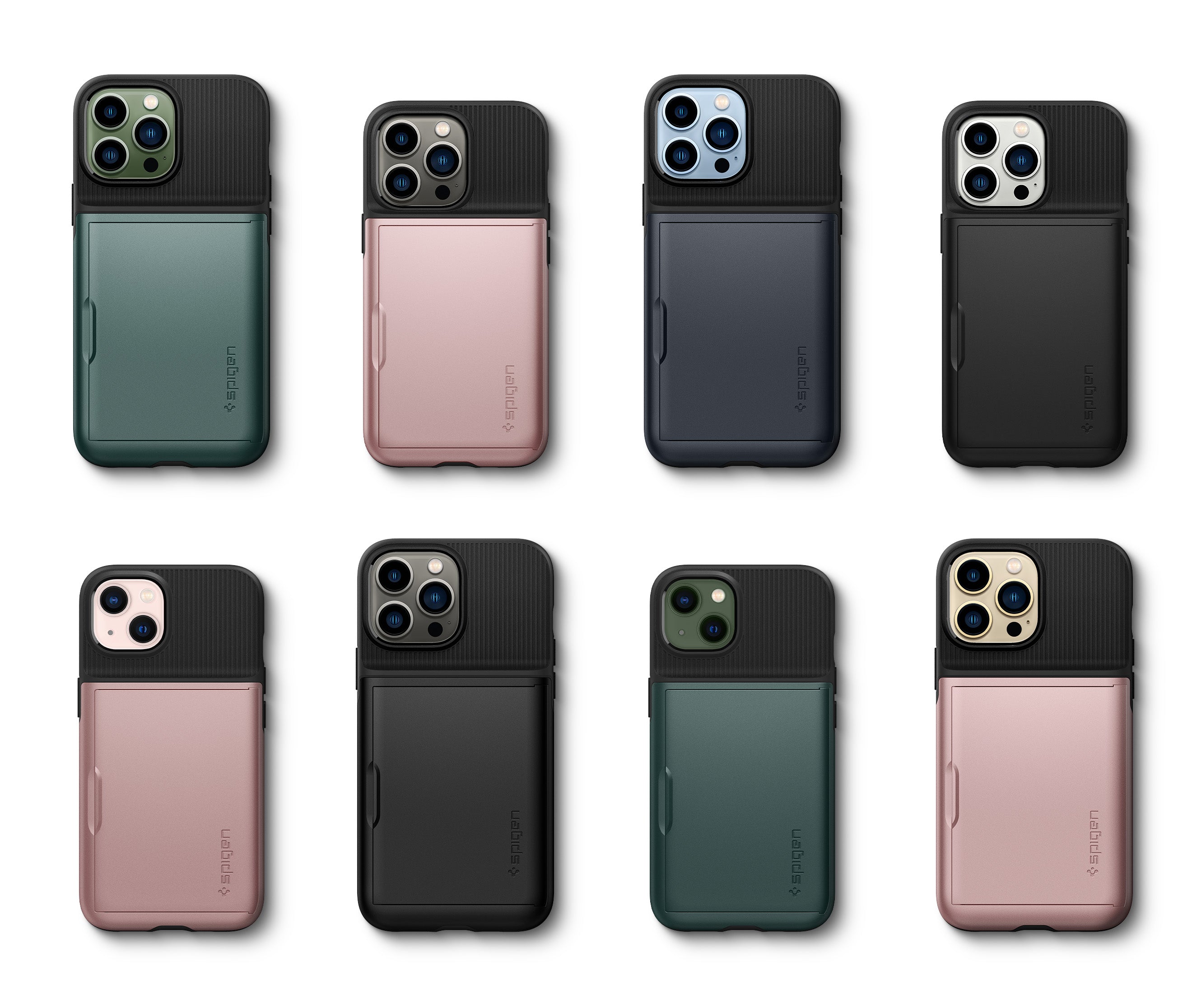 Spigen Armor Funda delgada para el iPhone 13