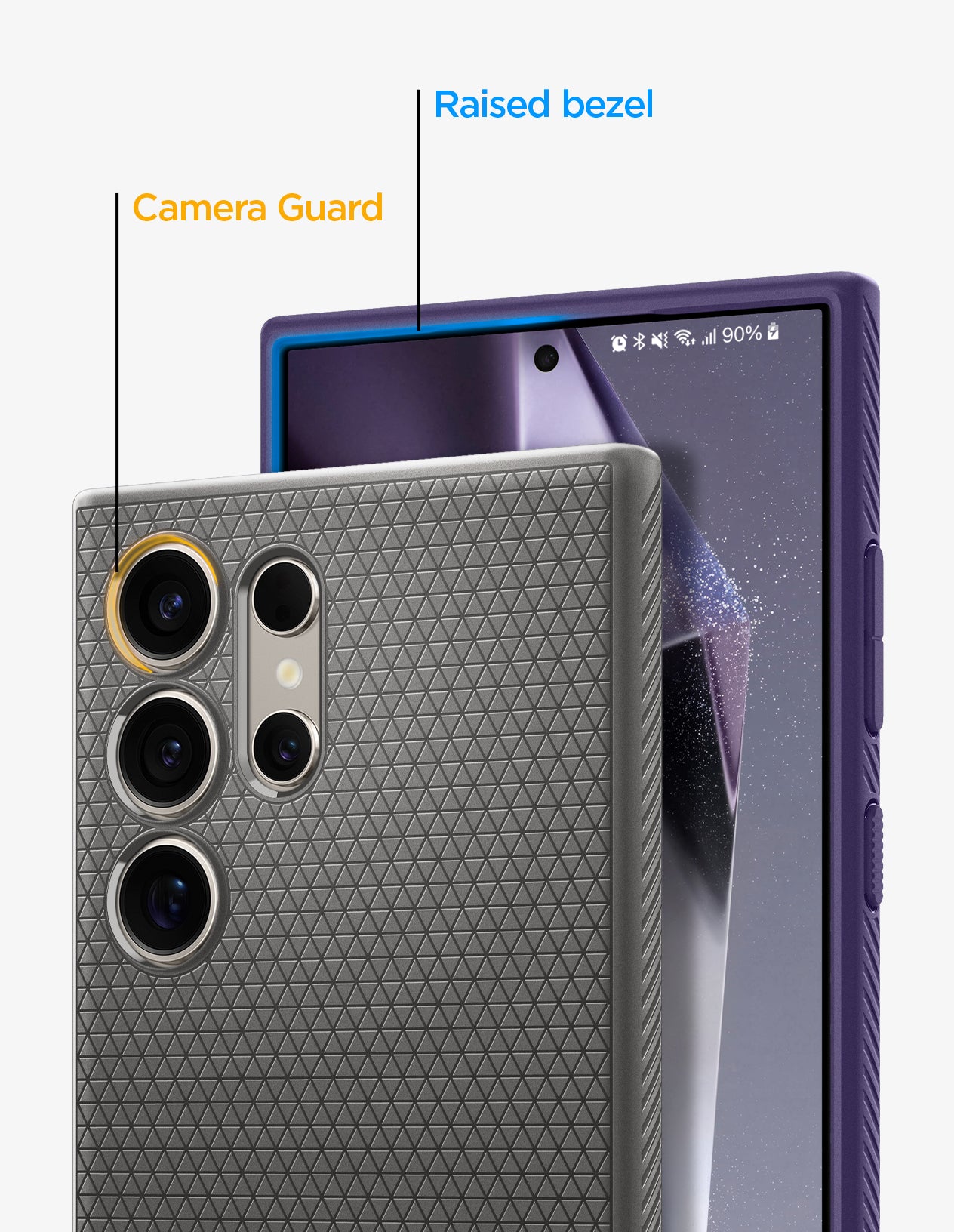 Buy Spigen Liquid Air Case Granite Gray for Galaxy S24 Ultra 2024 Online