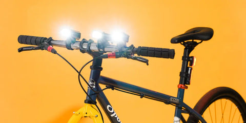Cycling front lights