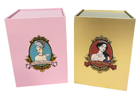 Nakie Tea The Nakie Antoinette Pink Box Nakie Victoria Gold Box