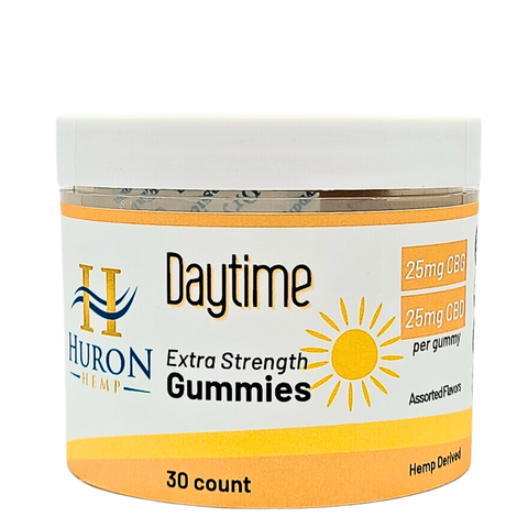 Huron Hemp Daytime Gummies for an extra pep in your step