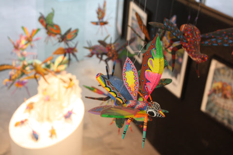 Bichos Voladores Coloridos Alebrijes Mexicanos v