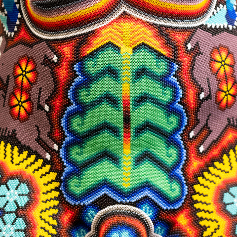 Maíz: Salud y prosperidad _ Arte Indigena Huichol