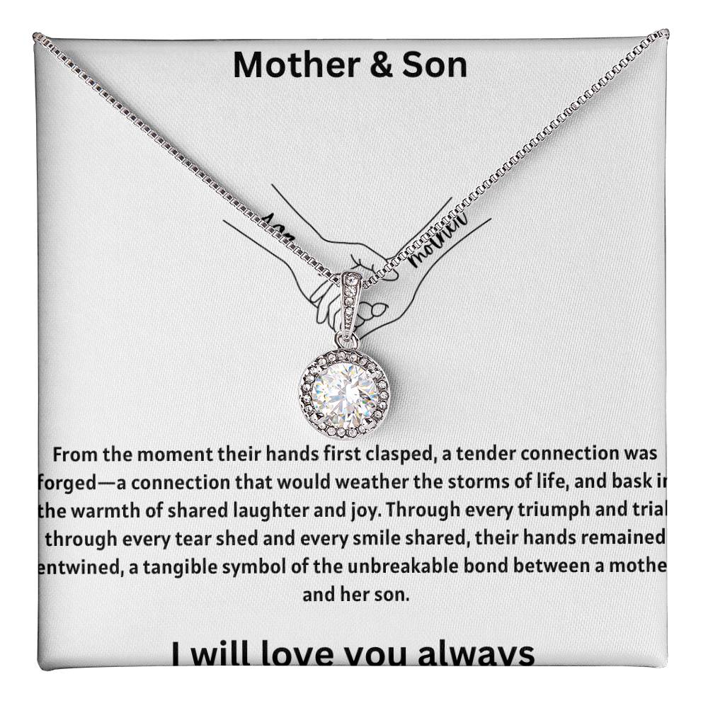 Eternal Hope Necklace In 14K Gold in Luxury Box with LED Light
