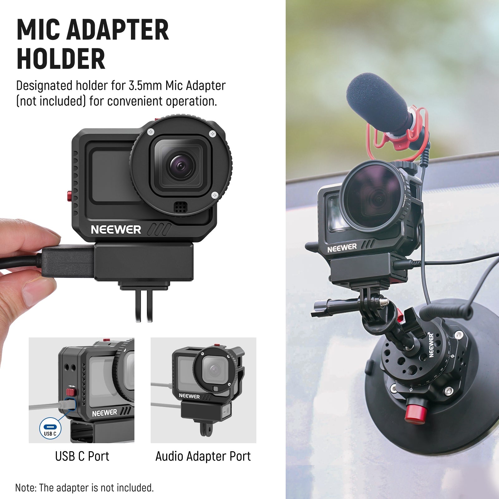 NEEWER 50 in 1 Action Camera Accessory Kit - NEEWER – NEEWER.CA