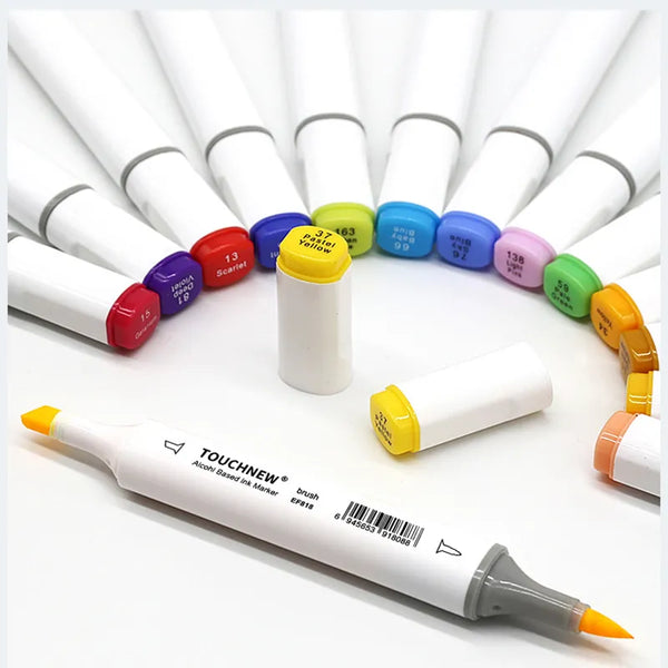 Wholesale Markers Ohuhu Marker Pen Color Oily Art Set Double Head Coloring  Manga Sketching Drawing Alcohol Felt School Supplies 230807 From Zhao10,  $199.95