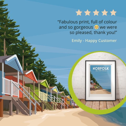 Norfolk Art Print 5 star review