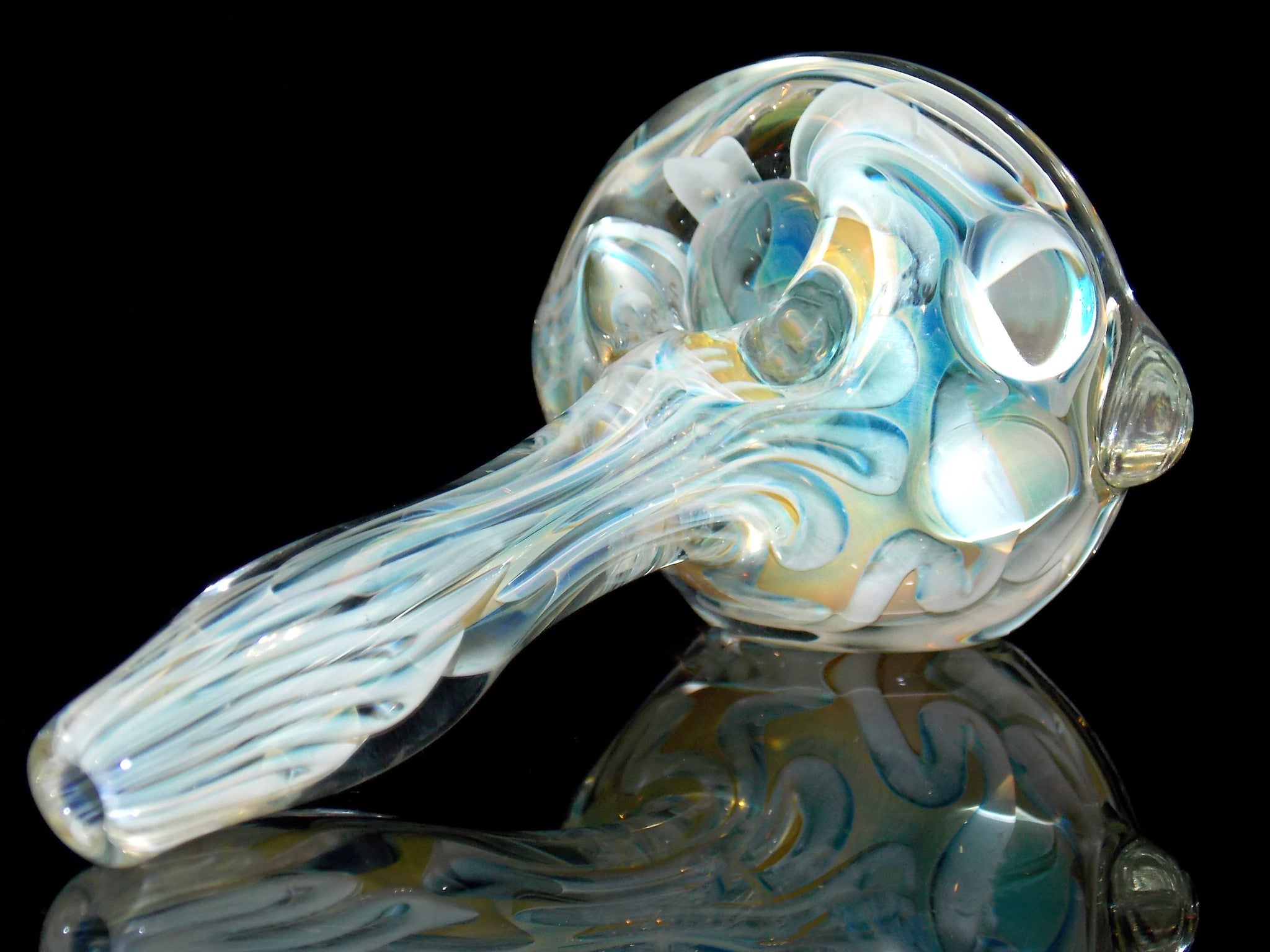 Color Changing Dichroic Glass Pipe