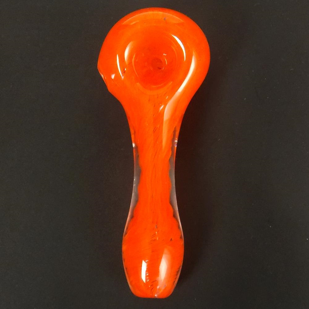 Blaze It Orange Frit Spoon Bowl – VisceralAntagonisM