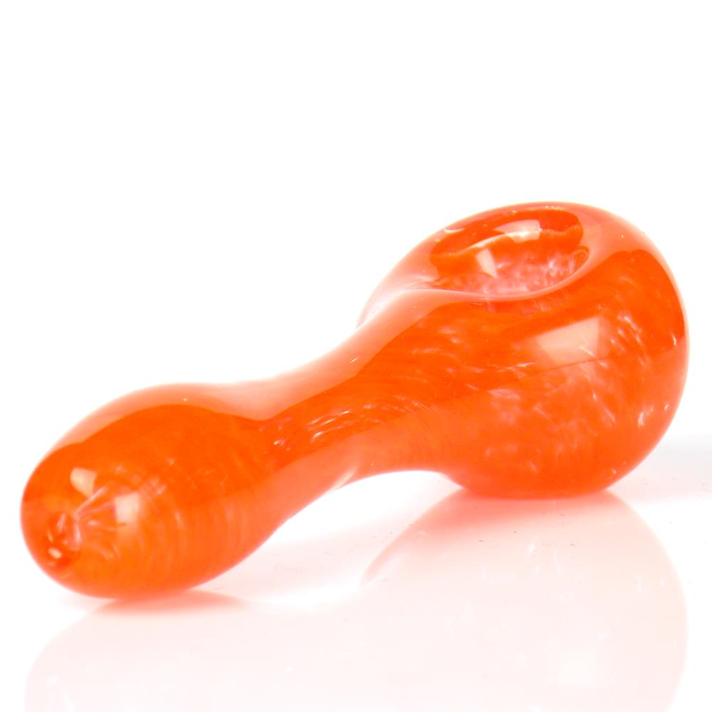 Blaze It Orange Frit Spoon Bowl – VisceralAntagonisM