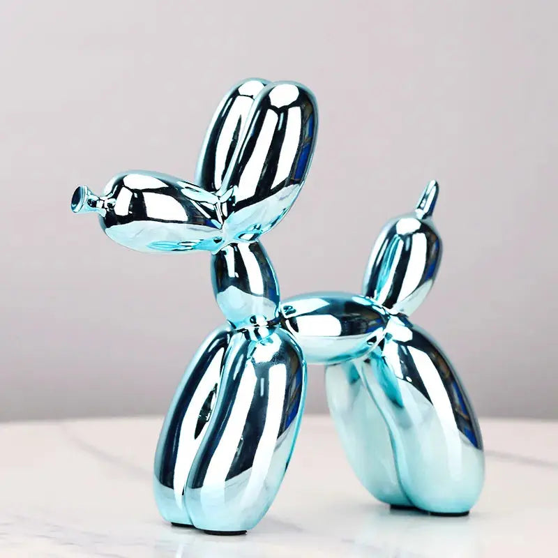 Product Image for BowLift | Brilliant Balloon Dog Artistic Sculpture for Stunning Magic, Sky blue / 30x30x12cm
