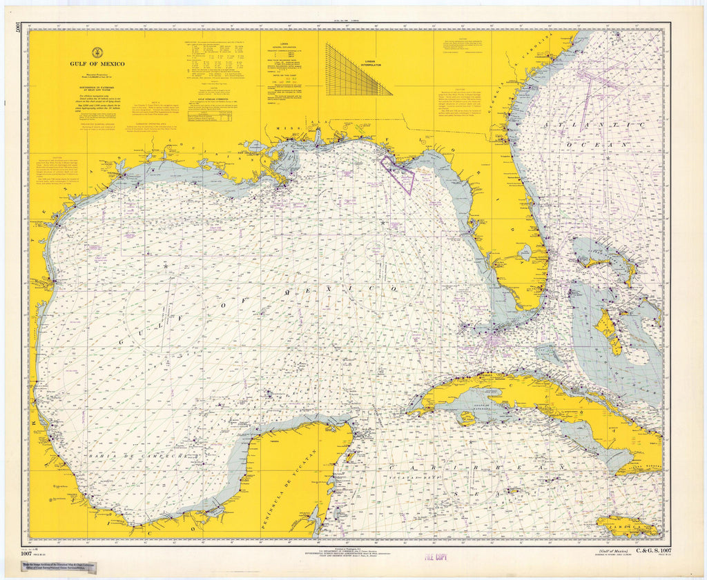 Gulf Of Mexico Nautical Chart