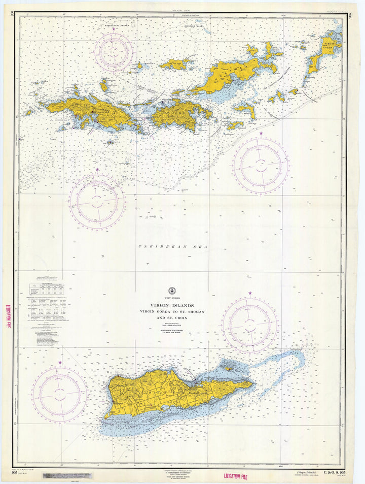 st thomas virgin islands map