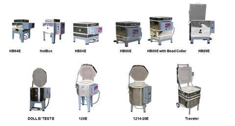 Series of Olympic Kilns 120-volt units ideal for pottery-ceramics-heat treating