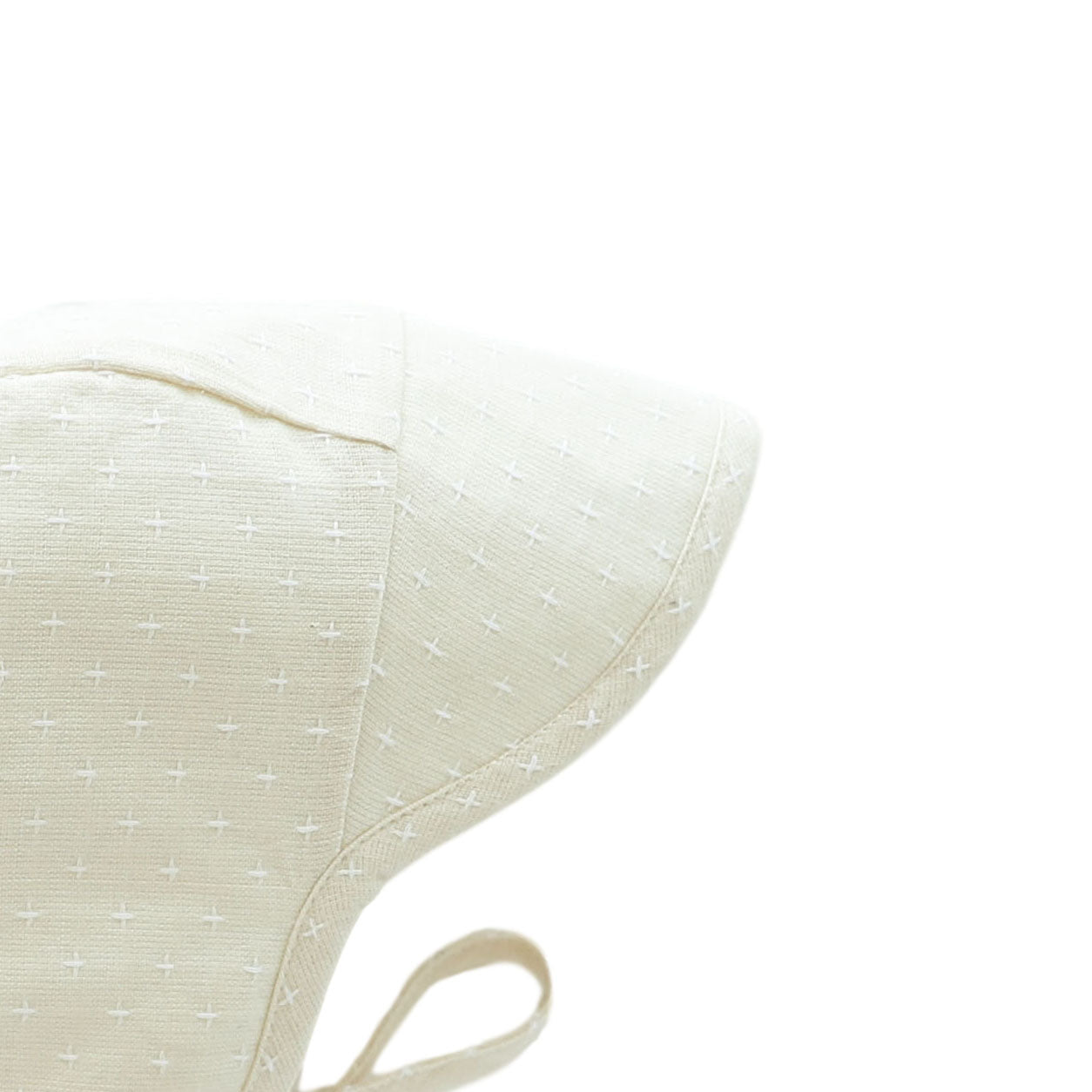 Brimmed Coconut Bonnet Silk-Lined