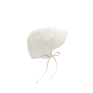 BABY BLUE & IVORY - SILK BONNET – Klaari Silk